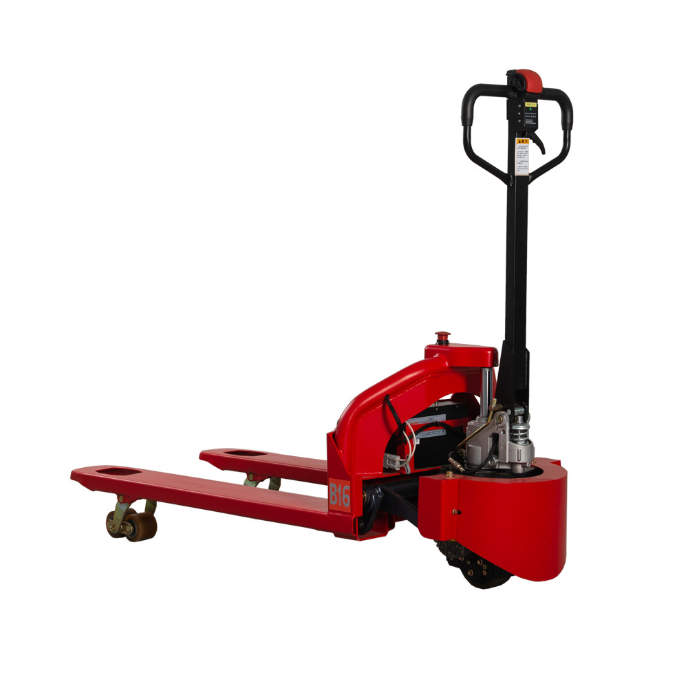 0.65kw 48V 15Ah Low Profile Electric Powered Lift Pallet Truck Jack