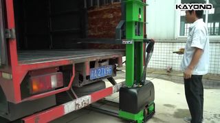 Electric portable stacker