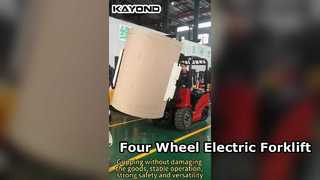 Four Wheel Electric Forklift