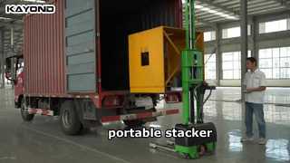 portable stacker