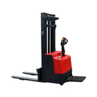 2 Cyclinder Electric Pallet Stacker Walkie Lift Battery Powered 1600mm