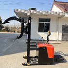 Paper roll clamp Forklift holds paper roll cloth, heaps high, handles and rotates 360 degrees, battery power