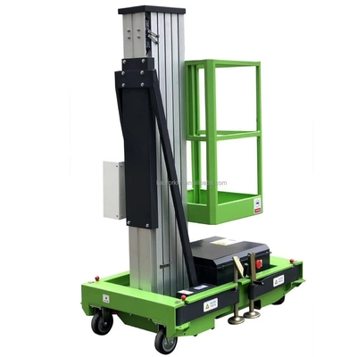 5.8m 8m 10m Hydraulic Lift Platform Aluminum Frame Aerial Work Platform