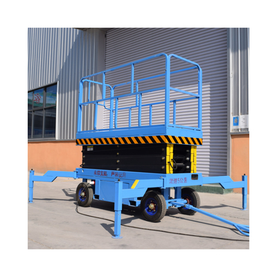 320kg load capacity 10m 12m self-propelled lift height aerial work hydraulic platform lift