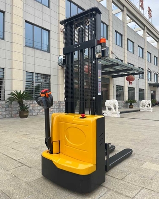 Electric Walkie Stacker 1500kg Load Capacity 3M Lift Height