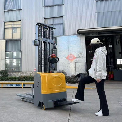 Electric Pallet Stacker 1.6 Ton Capacity 5m Lift Height 24V Lithium Battery
