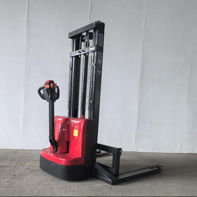 Electric Walkie Stacker 1500kg Load Capacity Adjustable Forged Fork