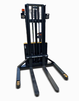 Electric Walkie Stacker 1.5 Ton 3m Lift Height with 24V Battery