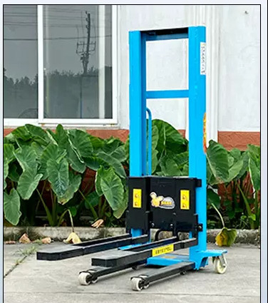 1000kg Portable Semi Electric Forklift Multifunctional Trucks Automatic Transfer