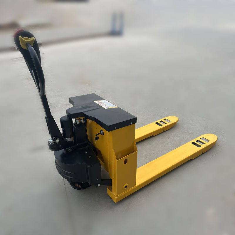 Precision Control Electric Pallet Truck Streamlined Structure In Tight Spaces Limited Environments