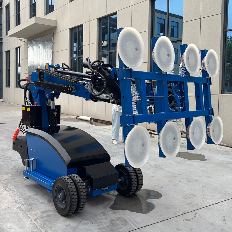 KAD 600kg 800kg Electric Glass Installation Suction Cup Car Robot Lift with CE Certificate