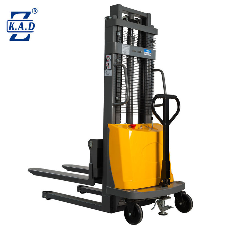 Foot Brake 2T Steel Mast KAD 2.0M Power Hydraulic Stacker Lift