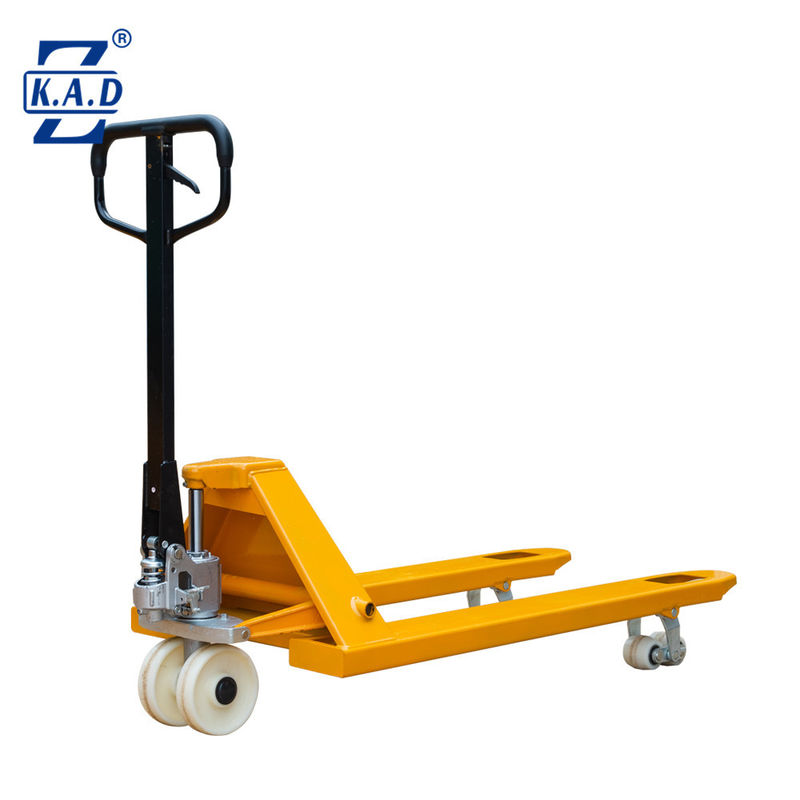 Lifting 80mm 195mm Manual Material Handling Pallet Trucks