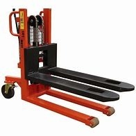 Manual Stacker Portable 1500Kg Capacity Hand Hydraulic Stacker Truck