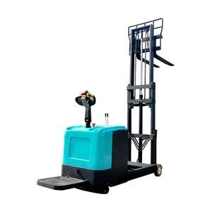 2 Cyclinder Electric Pallet Stacker , Walkie Stacker Lift Battery Powered