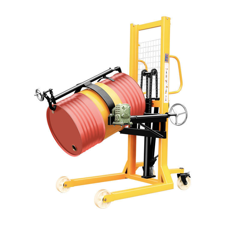 Versatile Manual Handler Hydraulic Drum Lifter Handling Equipment Oil