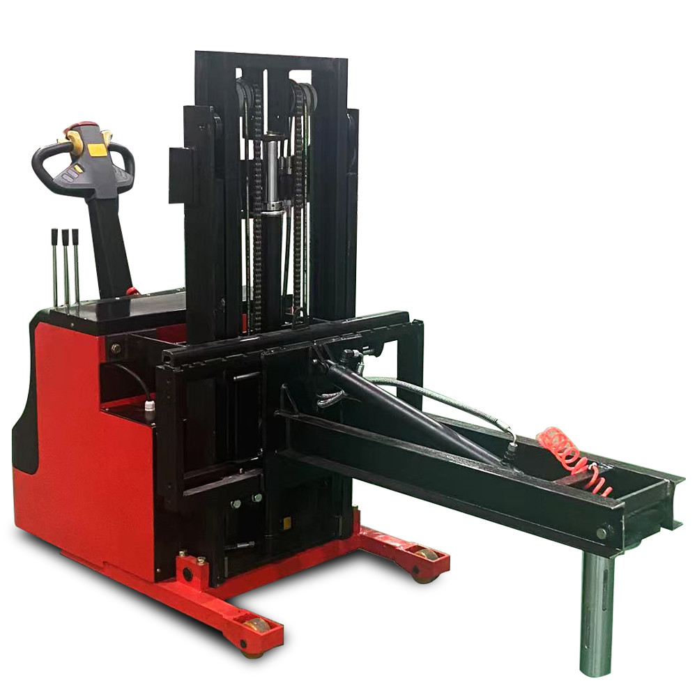 Film winding stacker to tighten the inner core of the film winding and paper roll stacker