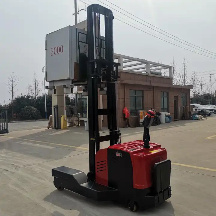 1500kg-2000Kg Electric Pallet Stacker 3m Lifting Height Multi Directional Narrow Aisle