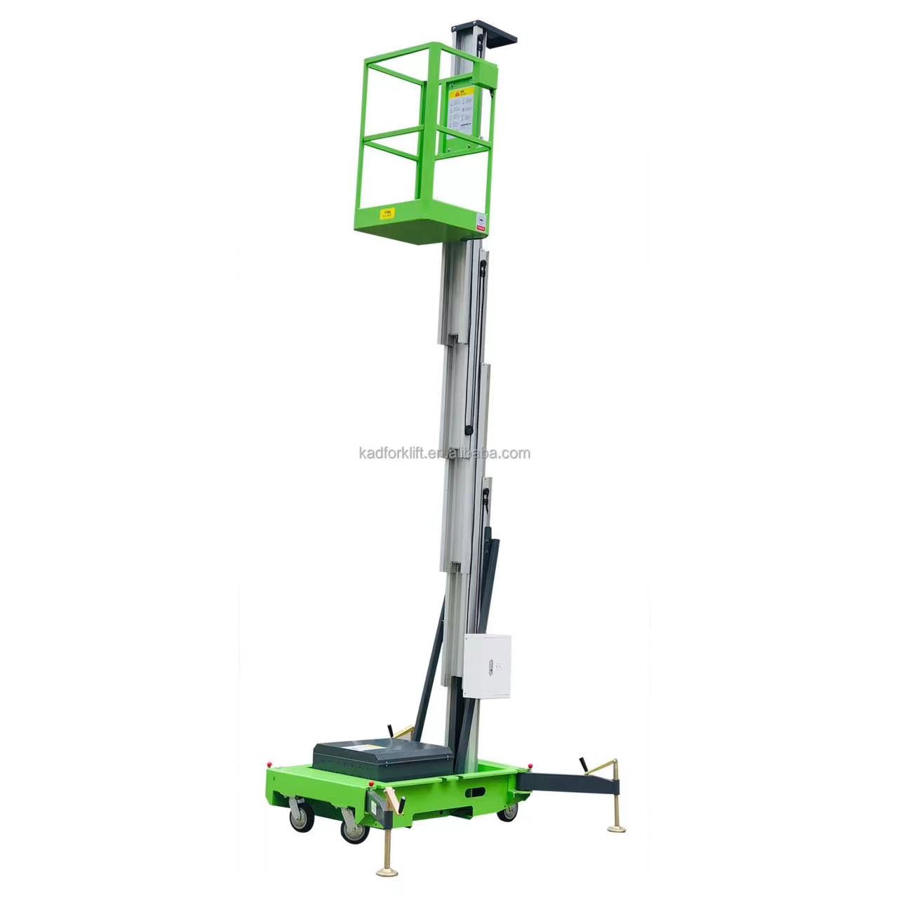 ME1000-1 One Man Hydraulic Lift 130kg Load Capacity 12m Working Height