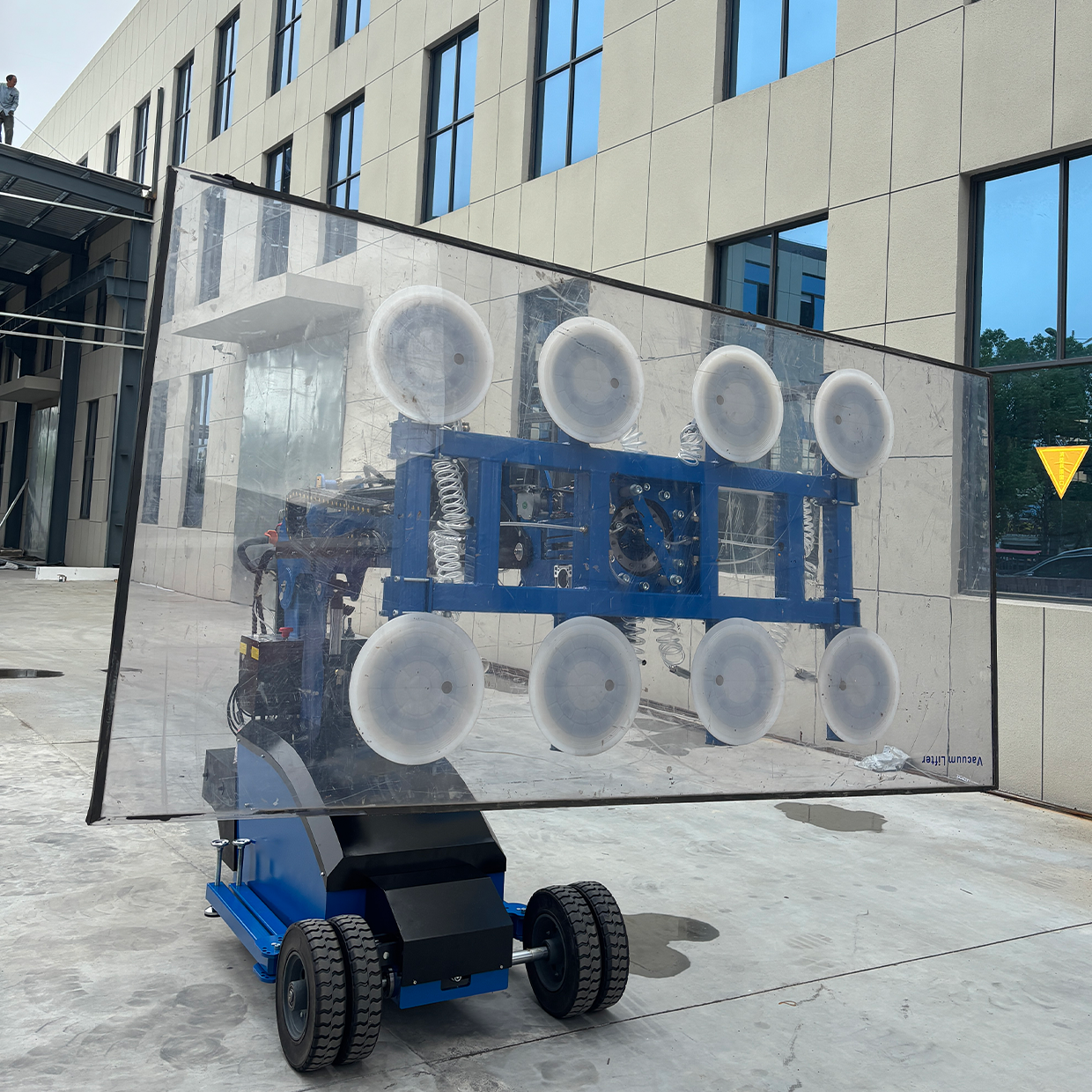 CE Certified 800kg Load Electric Glass Vacuum Lifting Device for Engineering Use