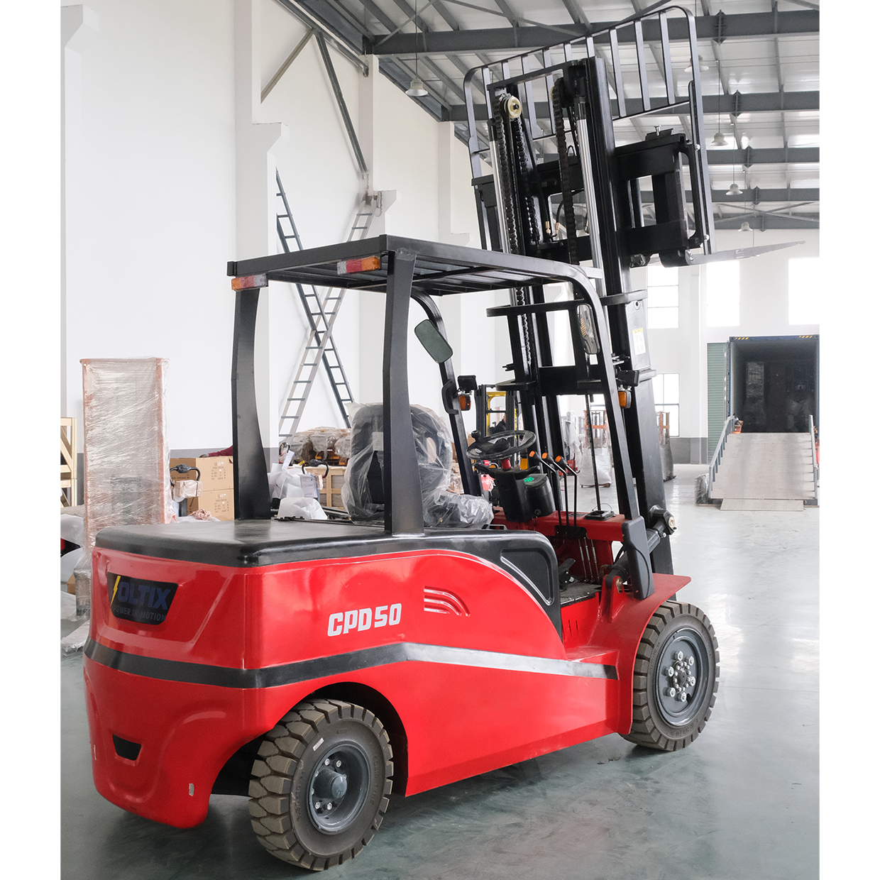 High-Efficiency Electric Forklift – Quiet Operation, Long Runtime, Ergonomic Design for All-Day Use