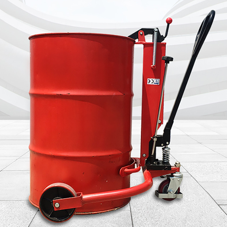 Foot Operated 300mm 200 Litre Vertical Hydraulic Drum Lifting Trolley