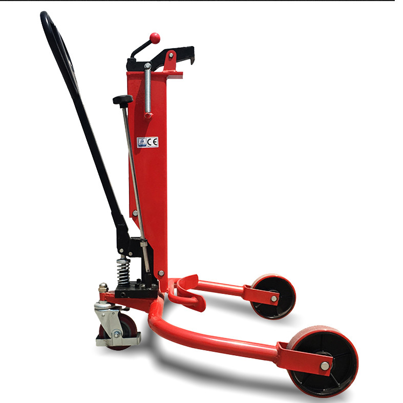 CE 350kg Ergonomic 205l Plastic Drum Handling Cart Rotator