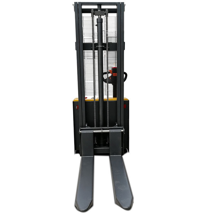 PU Wheel Pedestrian Electric Counterbalance Pallet Stacker